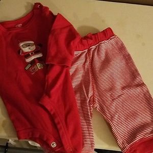 2 pc Christmas set for baby.
